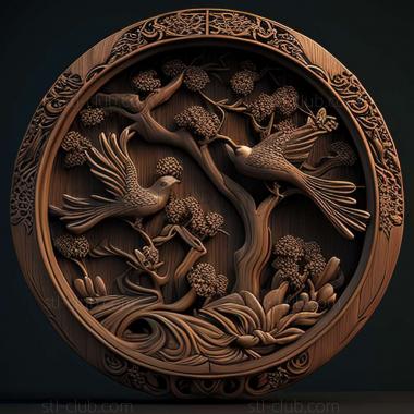 3D model traditional chinese (STL)